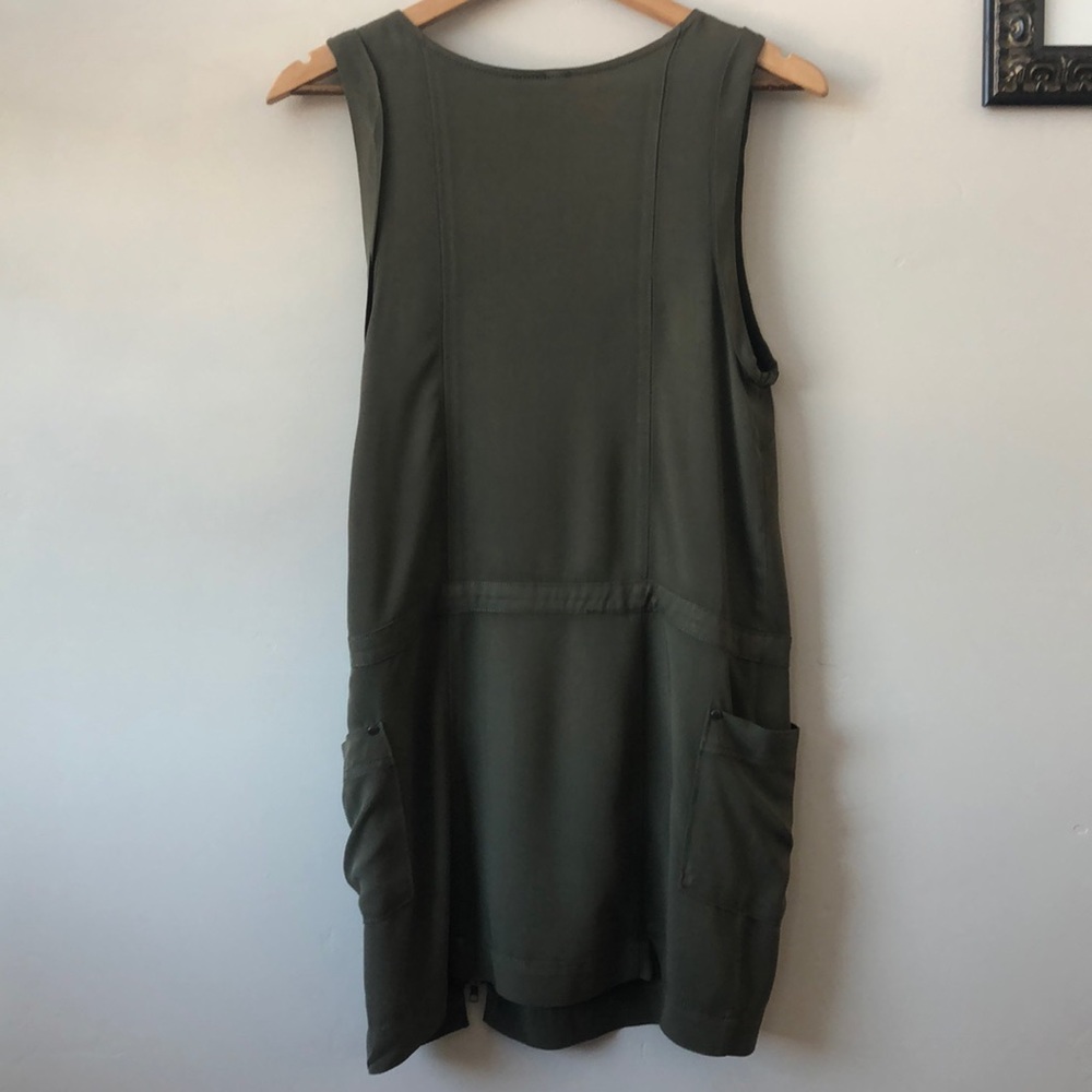 NWOT Free People Front Zippers Rayon Dress Size 0 - Picture 7 of 8